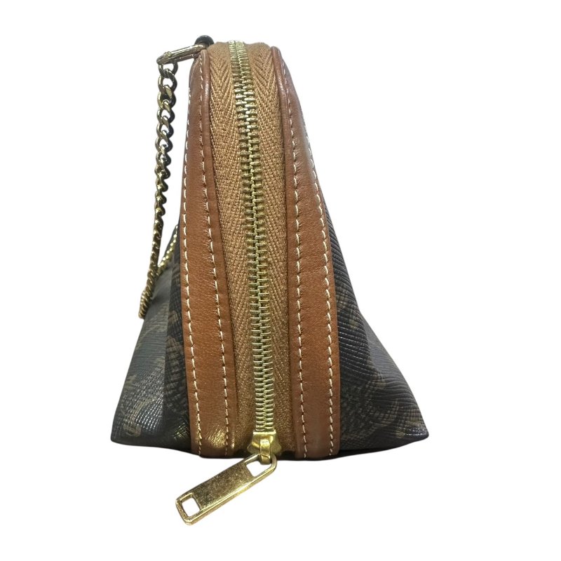 【美收精品】CELINE茶色老花肩背包 4-939-1