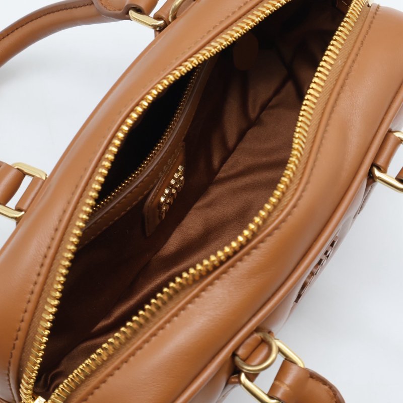 Miu Miu - Arcadie保齡球包 - 小號焦糖棕-2