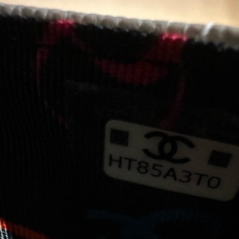 CHANEL香奈兒 菱格皮穿鏈24S雙C斜挎包-8