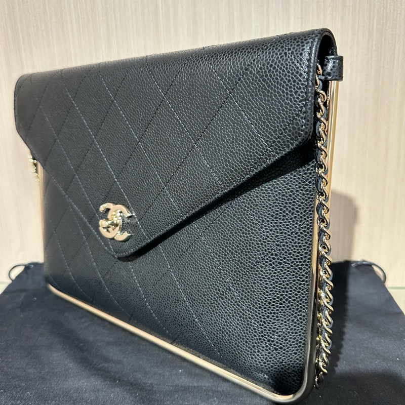 CHANEL香奈儿24K 手拿单肩包-2