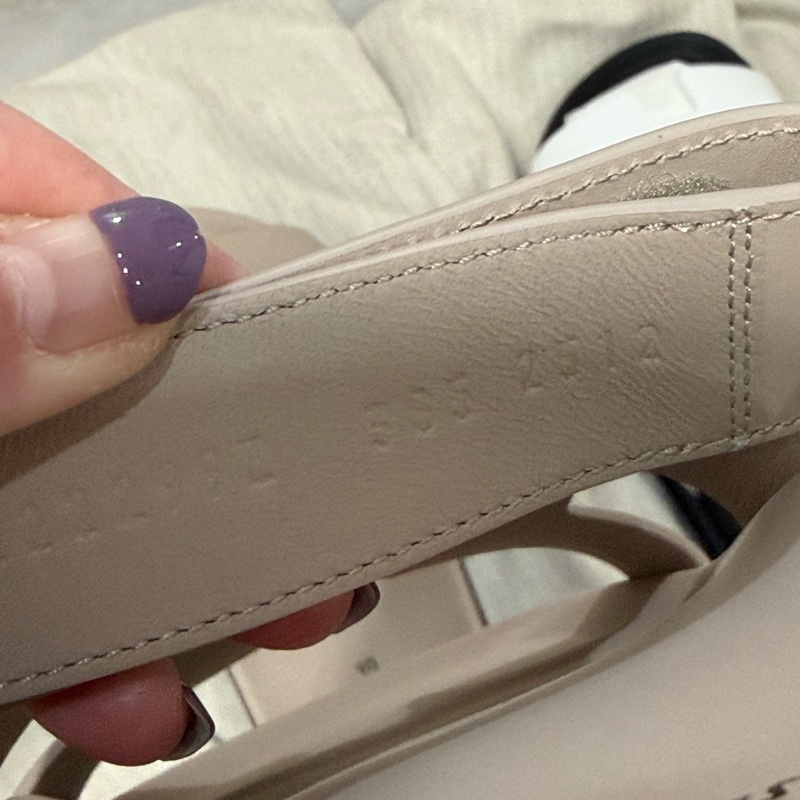 💖Hermes 二舅鞋 拖鞋 奶茶色 38.5號💖 全新全配-2
