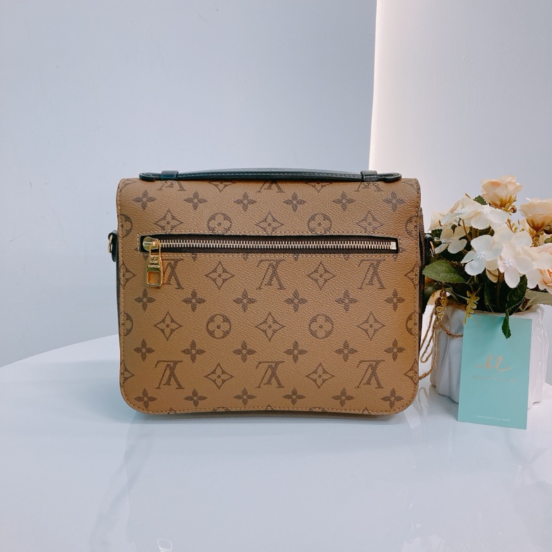 MS0512 LOUIS VUITTON路易威登中號經典花紋信差包包 POCHETTE METIS BAG MM MONOGRAM REVERSE-3