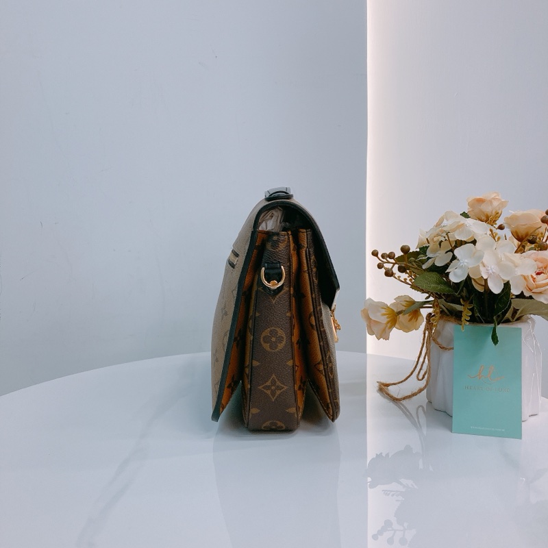 MS0512 LOUIS VUITTON路易威登中號經典花紋信差包包 POCHETTE METIS BAG MM MONOGRAM REVERSE-4