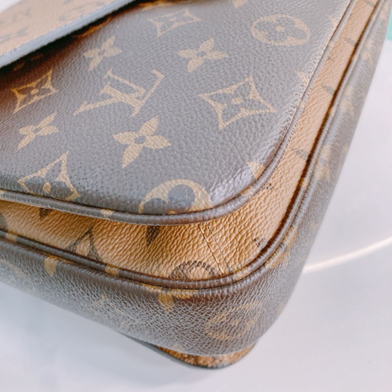 MS0512 LOUIS VUITTON路易威登中號經典花紋信差包包 POCHETTE METIS BAG MM MONOGRAM REVERSE-29