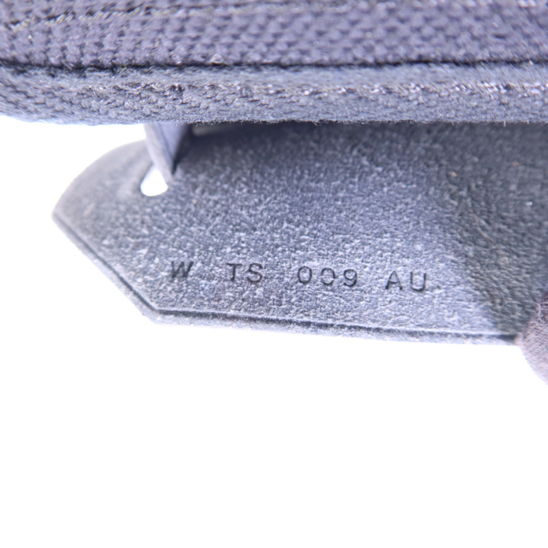 HERMES 帆布Mini Herbag銀扣肩背袋Noir-7