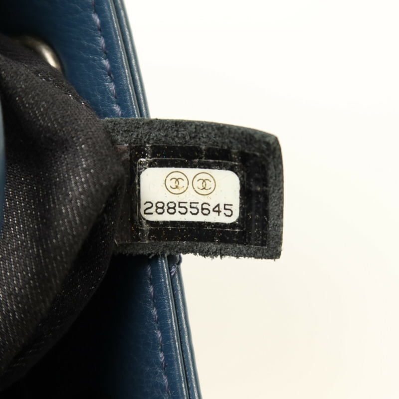 CHANEL 牛皮皮革Chain Shoulder鏈帶肩背袋-6