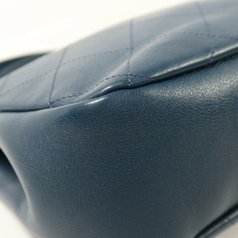 CHANEL 牛皮皮革Chain Shoulder鏈帶肩背袋-10