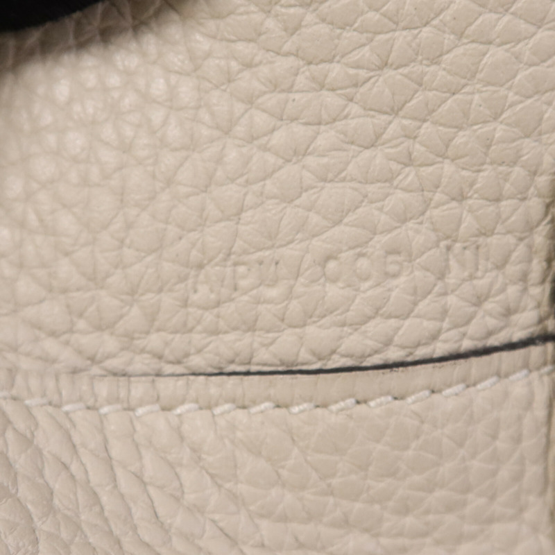 HERMES Clemence皮革Double Sens肩背袋Bleu Electrique /Parchemin-6