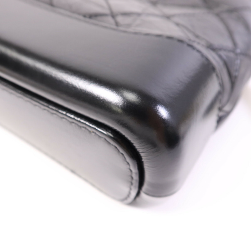 CHANEL 牛皮皮革Gabrielle Small鏈帶肩背袋-13