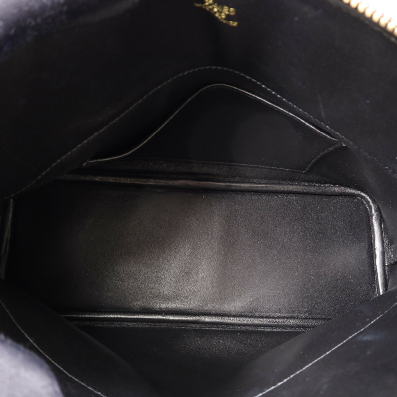 HERMES Epsom皮革Bolide 27金扣手挽肩背兩用袋Noir-4