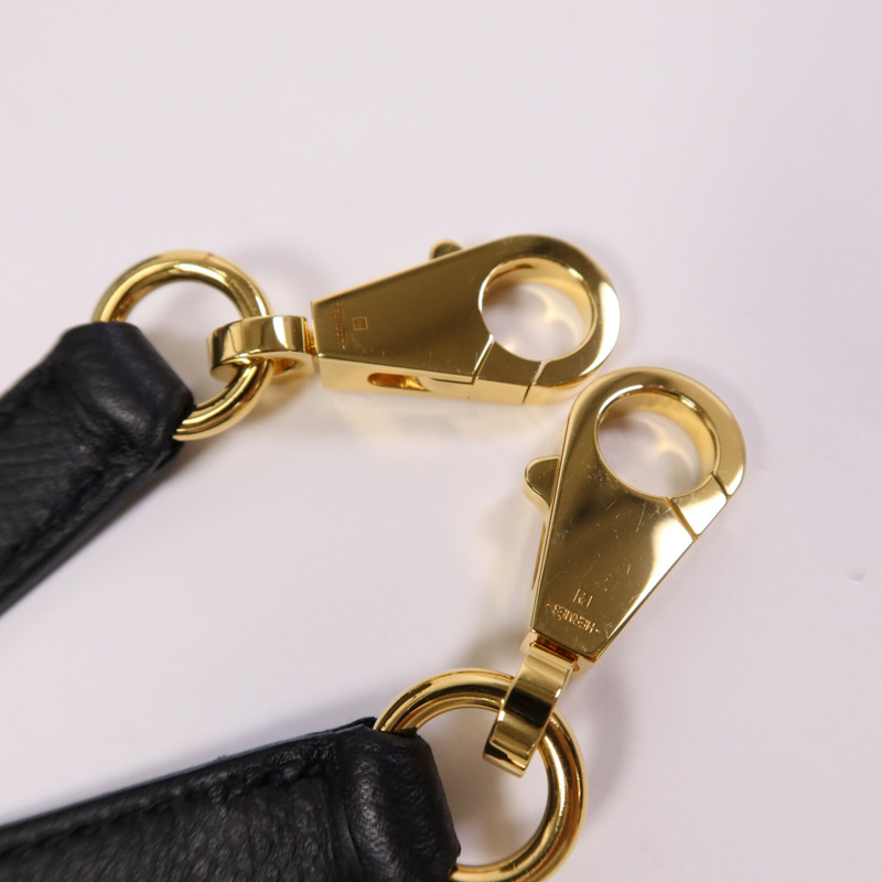 HERMES Epsom皮革Bolide 27金扣手挽肩背兩用袋Noir-6