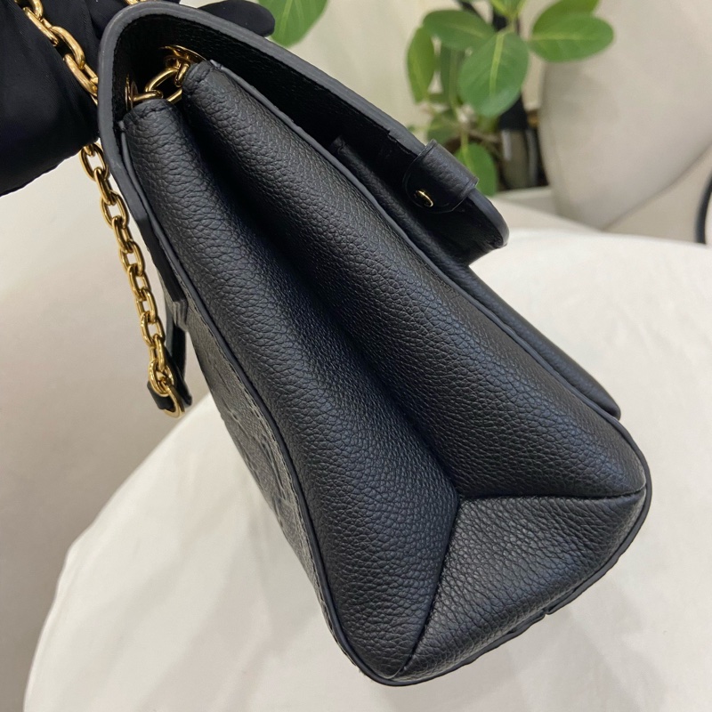 98新 LOuis Vuitton Vavin 黑金中號 芯片款 尺寸25×10×18cm-2