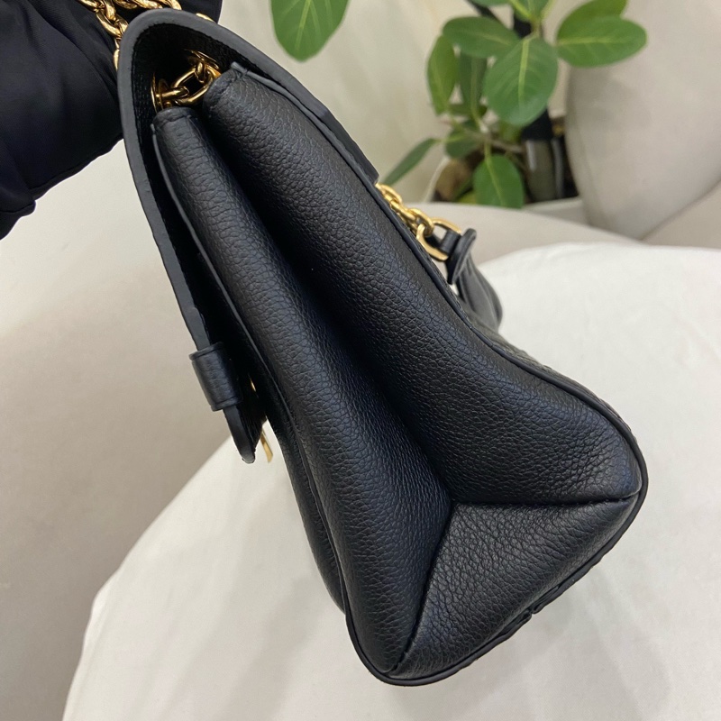 98新 LOuis Vuitton Vavin 黑金中號 芯片款 尺寸25×10×18cm-3
