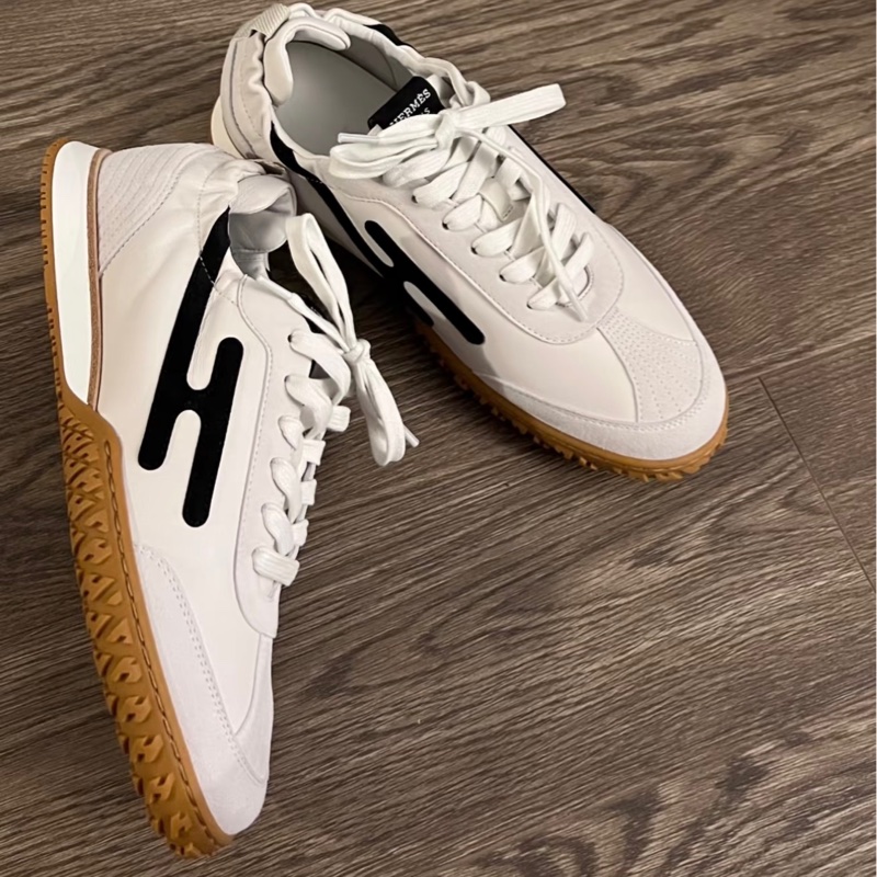 💖Hermes Jet 女鞋 德訓鞋 白色 38號💖 全新-2