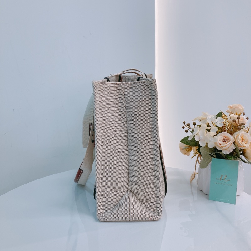 MS0513 CHLOE 蔻依經典單肩包包WOODY MEDIUM TOTE CANVAS-3