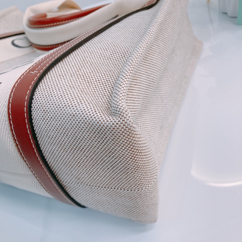 MS0513 CHLOE 蔻依經典單肩包包WOODY MEDIUM TOTE CANVAS-9