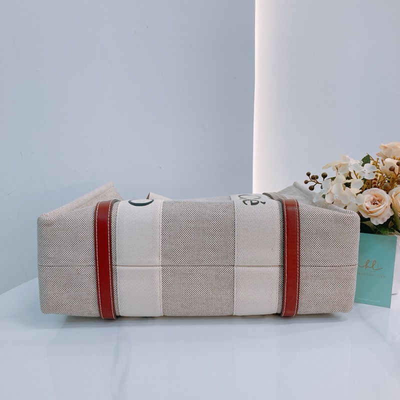 MS0513 CHLOE 蔻依經典單肩包包WOODY MEDIUM TOTE CANVAS-25