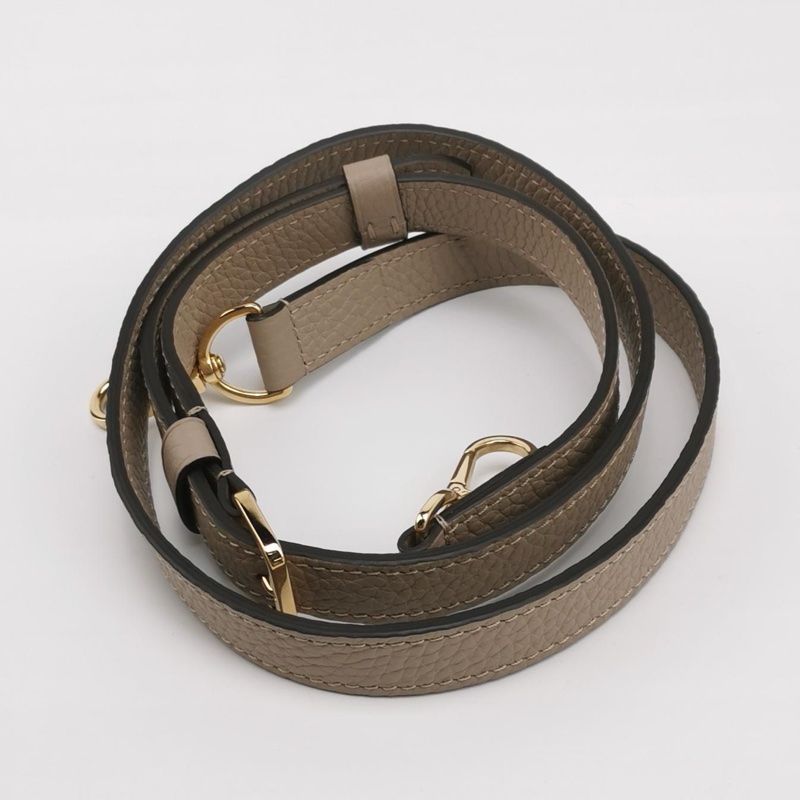 98新Louis Vuitton Capucines奶茶色中號單肩包手提包斜挎包芯片款 有肩帶-8