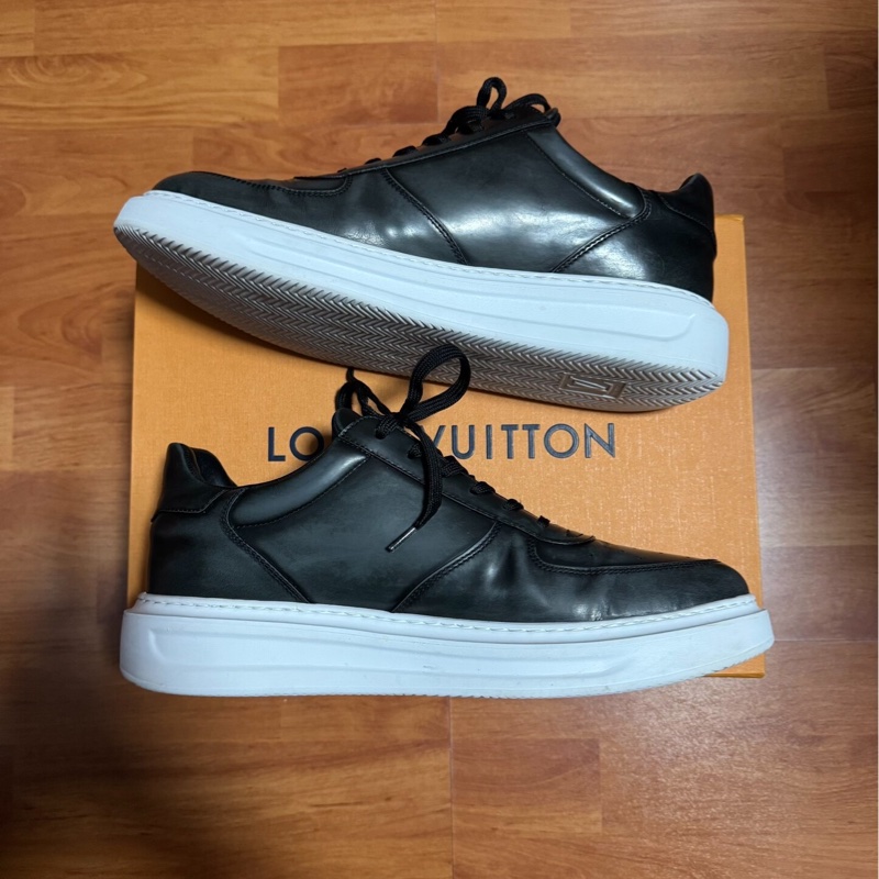 路易威登Lv Beverly Hills牛皮休閒鞋 灰色 42碼-1