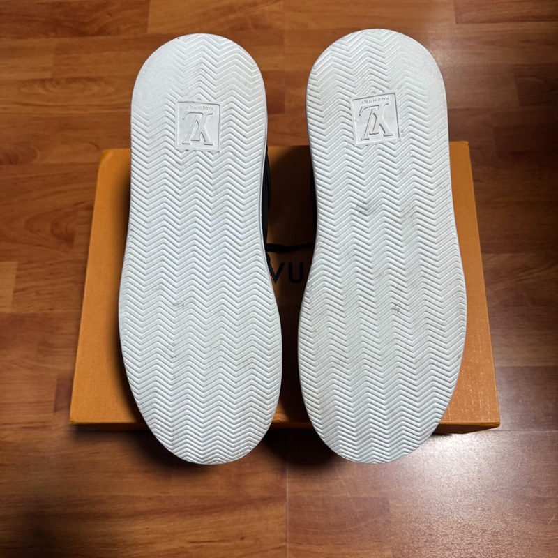 路易威登Lv Beverly Hills牛皮休閒鞋 灰色 42碼-5