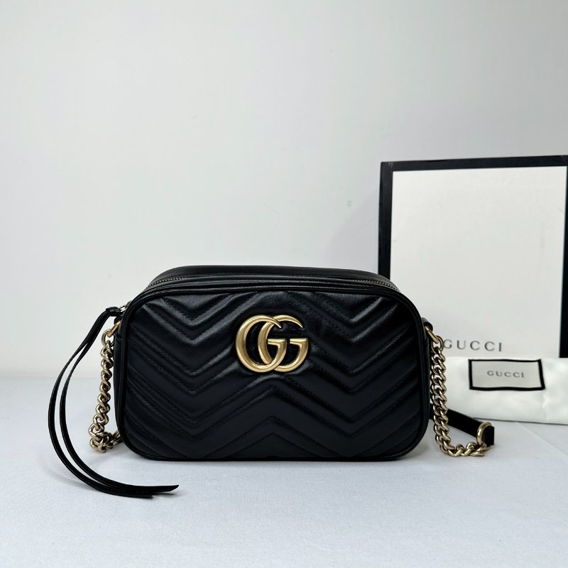 GUCCI GG Marmont拉鍊相機包-0