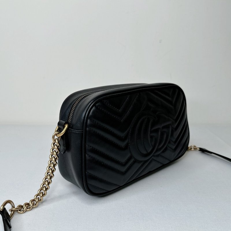 GUCCI GG Marmont拉鍊相機包-5