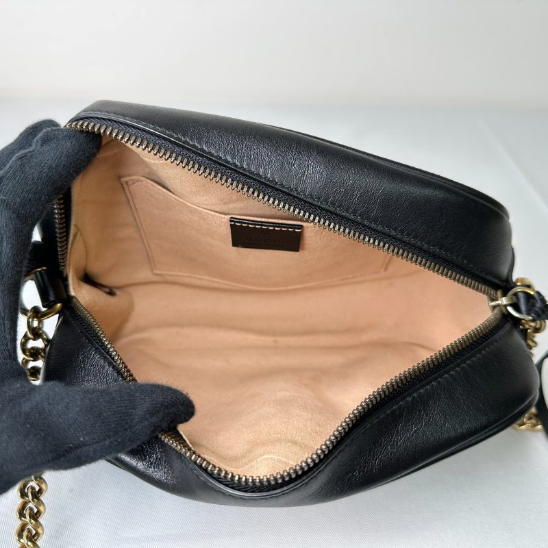 GUCCI GG Marmont拉鍊相機包-6