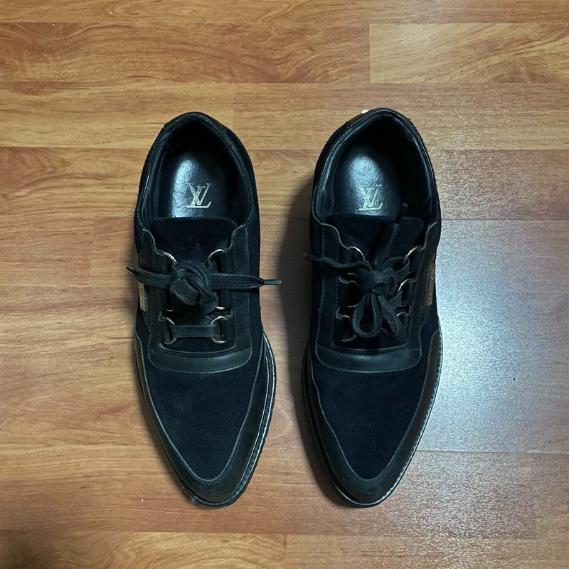 Lv creeper路易威登系帶小牛皮休閒鞋 40碼-2