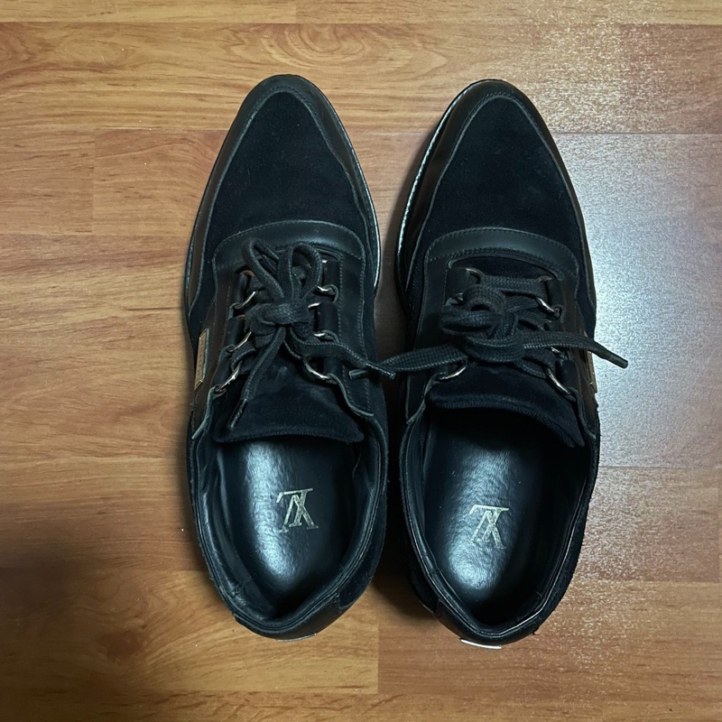 Lv creeper路易威登系帶小牛皮休閒鞋 40碼-3