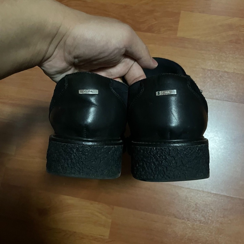 Lv creeper路易威登系帶小牛皮休閒鞋 40碼-4