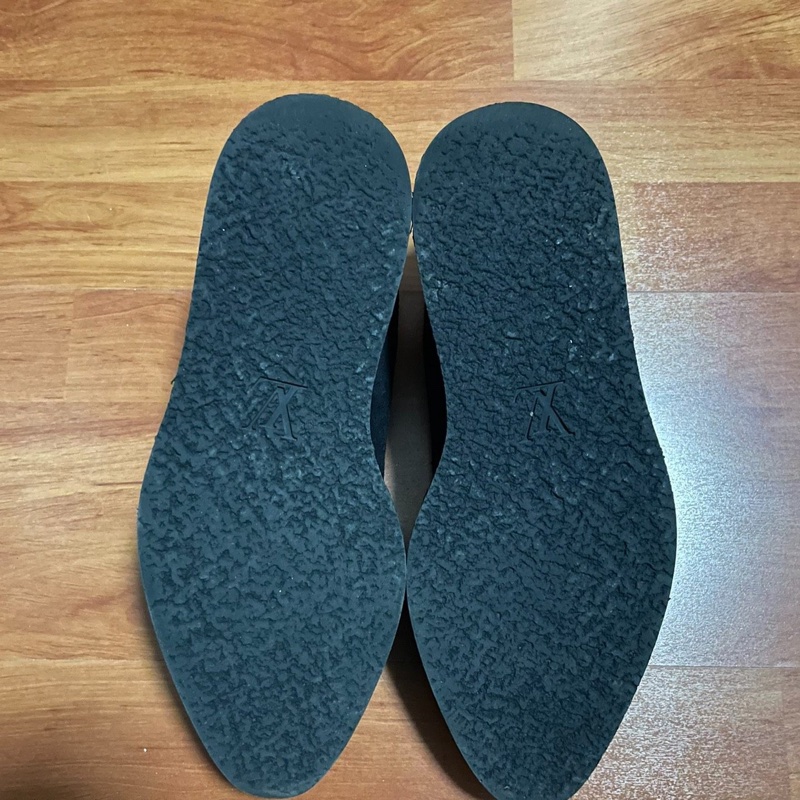 Lv creeper路易威登系帶小牛皮休閒鞋 40碼-5