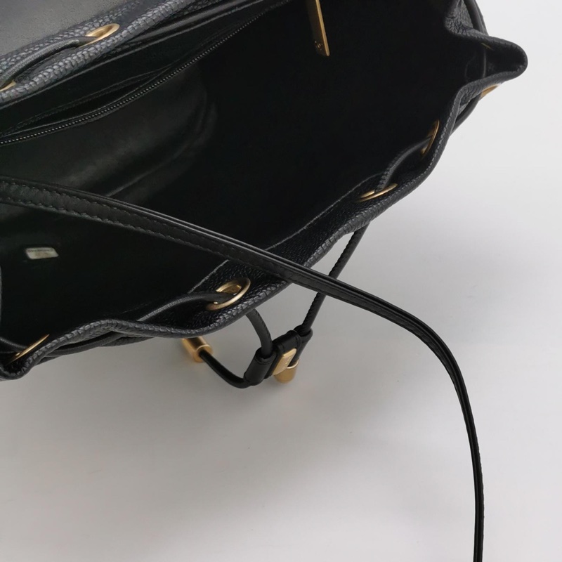 98新CHANEL香奈兒vanity case系列黑金荔枝紋牛皮雙C大logo雙肩包書包背包27開尺寸20*25-5