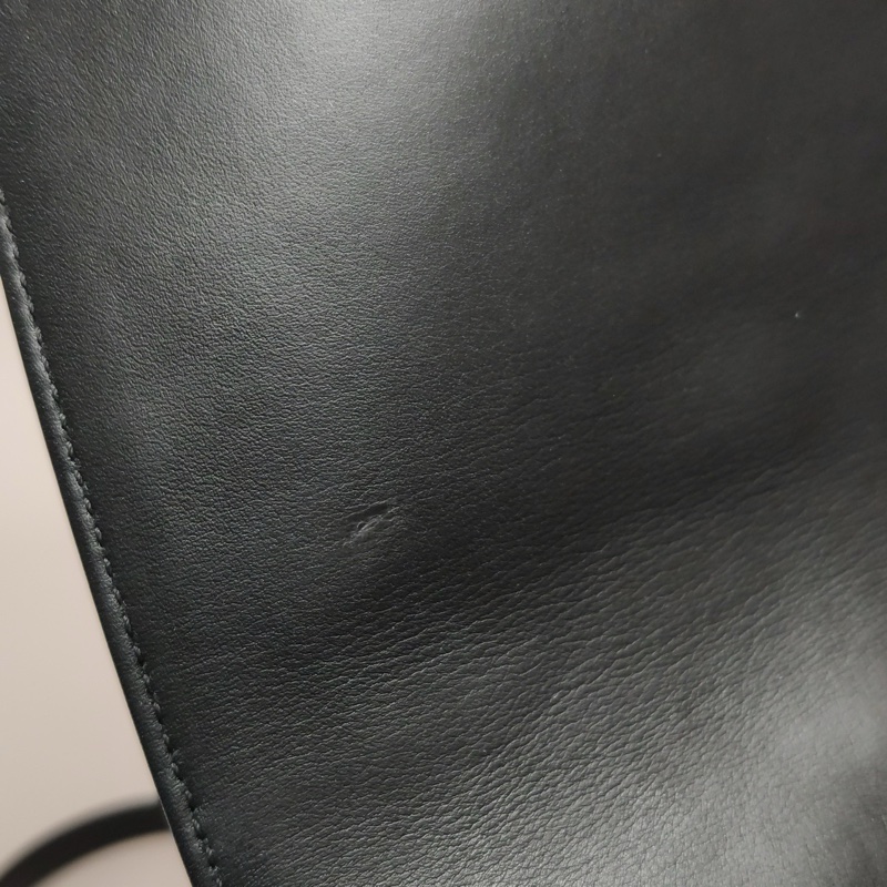 98新CHANEL香奈兒vanity case系列黑金荔枝紋牛皮雙C大logo雙肩包書包背包27開尺寸20*25-9