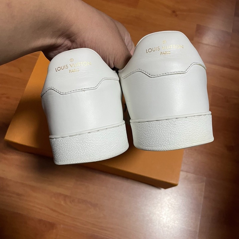 Lv Rivoli Monogram低幫休閒時尚板鞋 白色 43.5碼-6