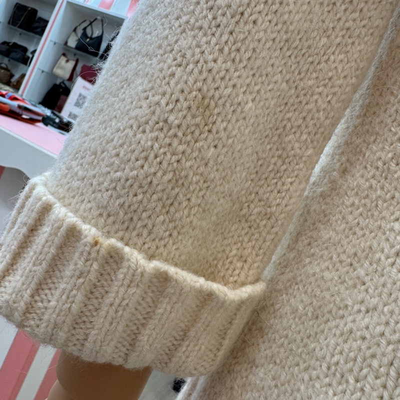 Burberry 米白色 針織 連衣裙 秋冬-7