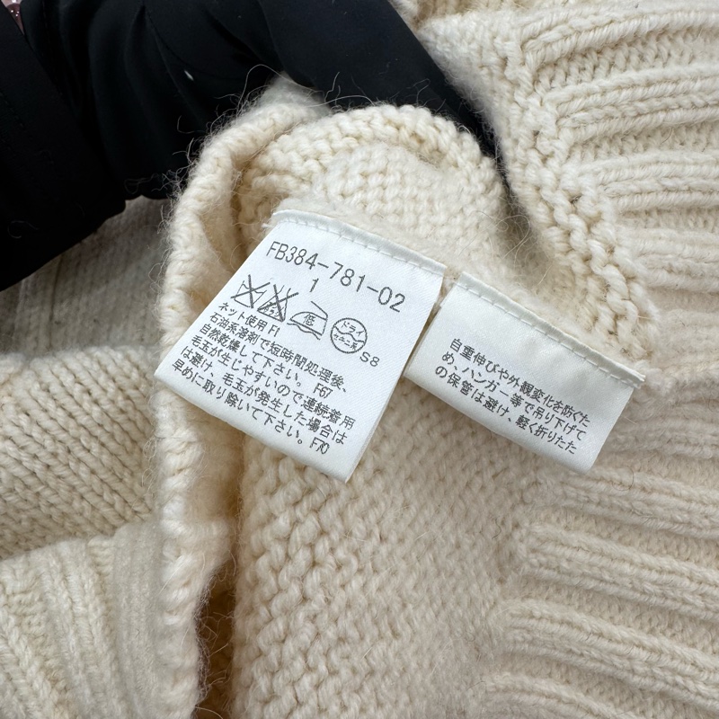 Burberry 米白色 針織 連衣裙 秋冬-10