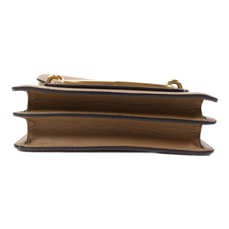 HERMES Evercolor皮革Mini Roulis金扣肩背袋-3