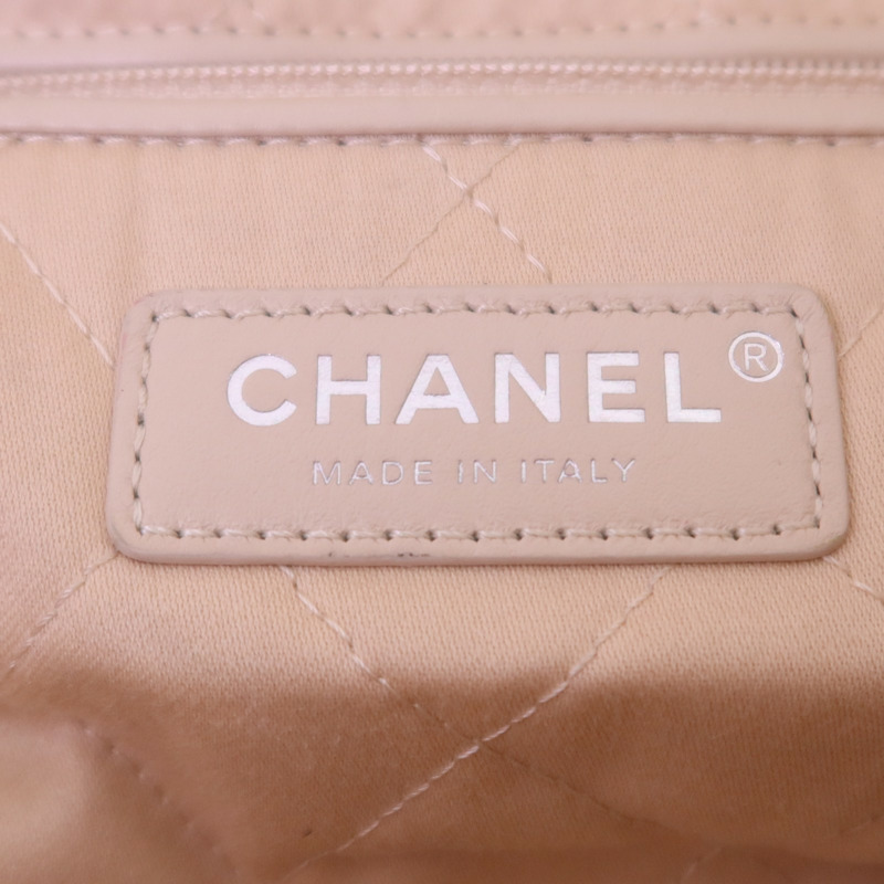 CHANEL 牛皮皮革Chanel 22 Small銀扣鏈帶肩背袋-5