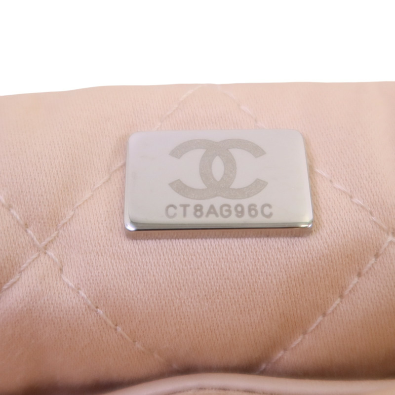 CHANEL 牛皮皮革Chanel 22 Small銀扣鏈帶肩背袋-6