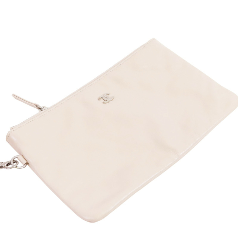 CHANEL 牛皮皮革Chanel 22 Small銀扣鏈帶肩背袋-14