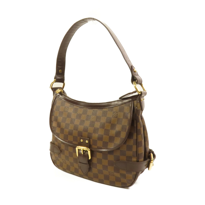 LOUIS VUITTON Damier Highbury金扣肩背袋-2