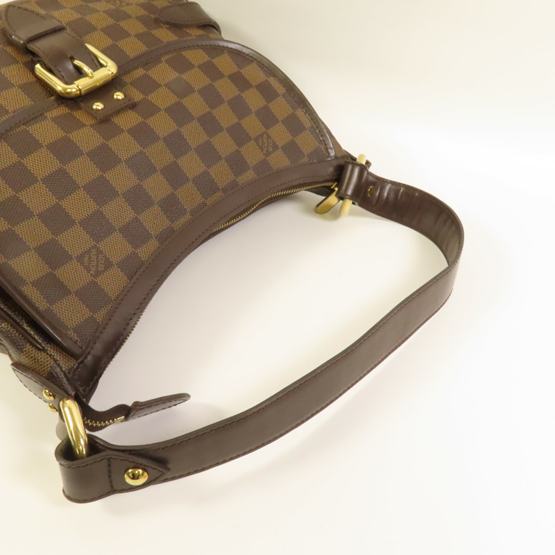 LOUIS VUITTON Damier Highbury金扣肩背袋-4