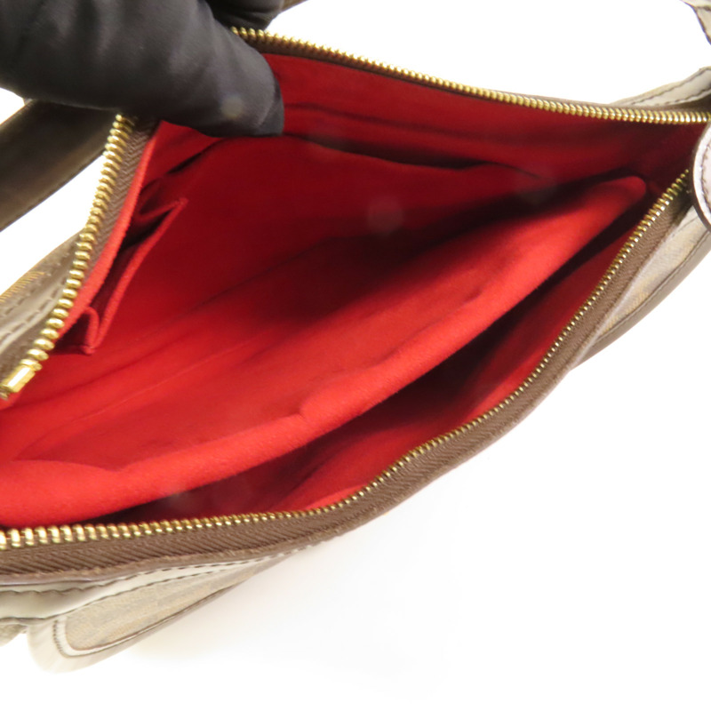 LOUIS VUITTON Damier Highbury金扣肩背袋-6