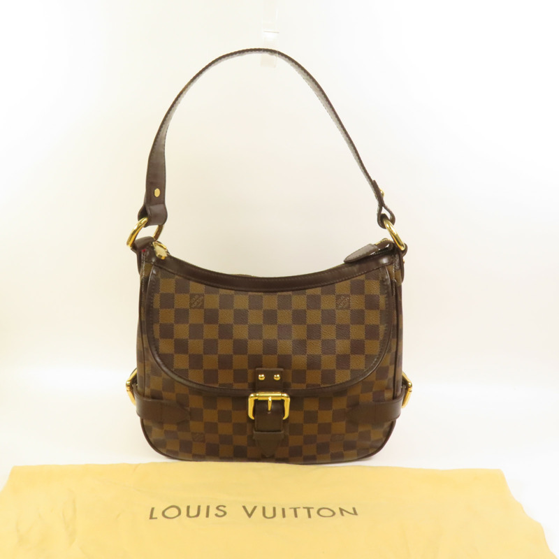 LOUIS VUITTON Damier Highbury金扣肩背袋-8