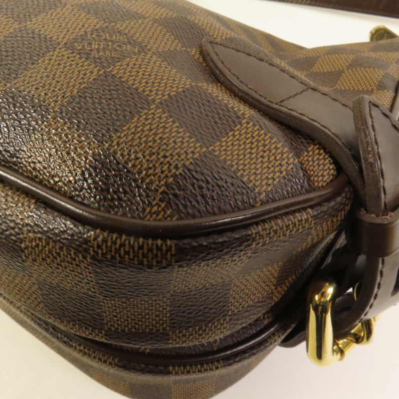 LOUIS VUITTON Damier Highbury金扣肩背袋-9