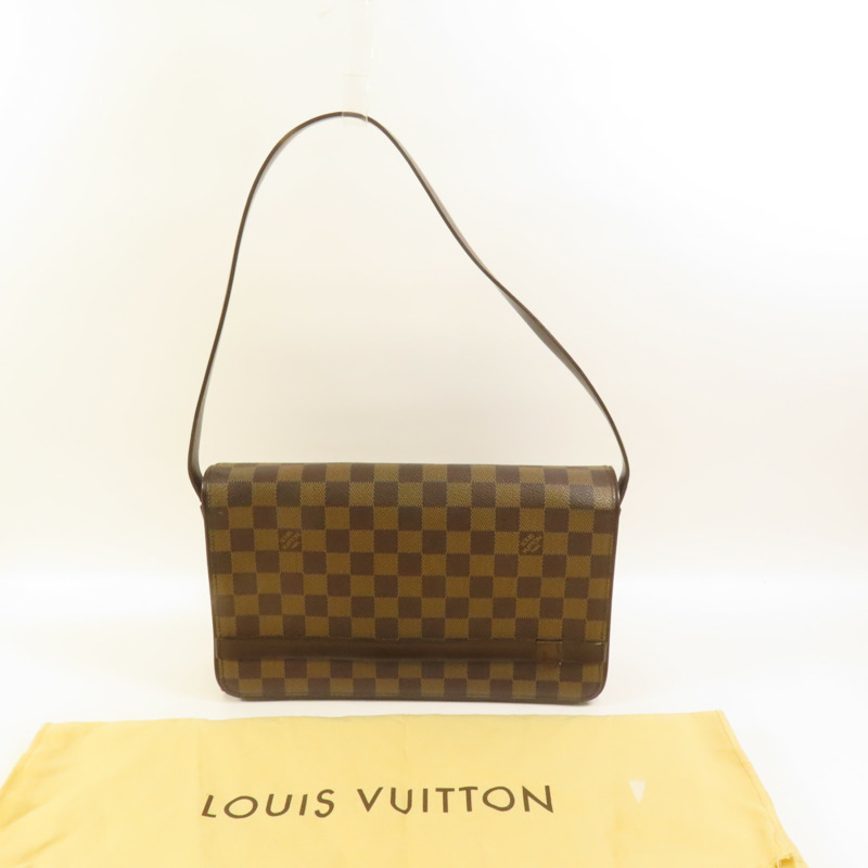 LOUIS VUITTON Damier Tribeca Long肩背袋-8