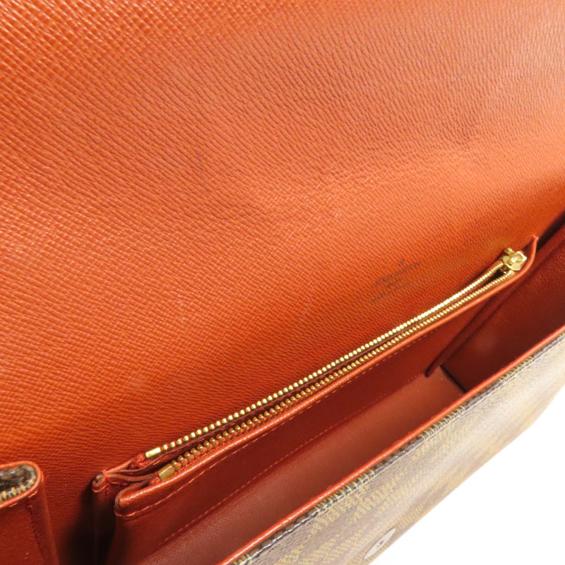 LOUIS VUITTON Damier Tribeca Long肩背袋-15