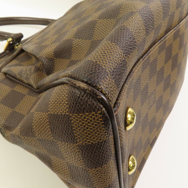LOUIS VUITTON Damier Trevi PM 金扣手挽肩背兩用袋-15