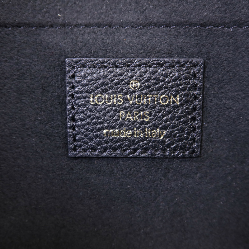 LOUIS VUITTON Monogram Empreinte Felicie Pochette金扣鏈帶肩背袋-7