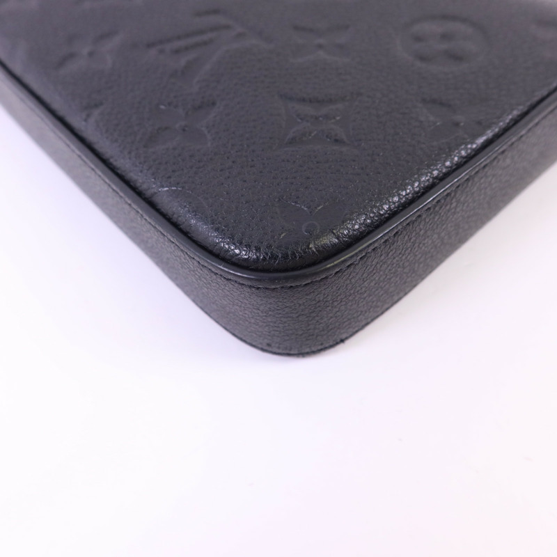 LOUIS VUITTON Monogram Empreinte Felicie Pochette金扣鏈帶肩背袋-15